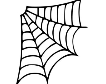 340x270 Spiderman Clipart Corner Spider Web