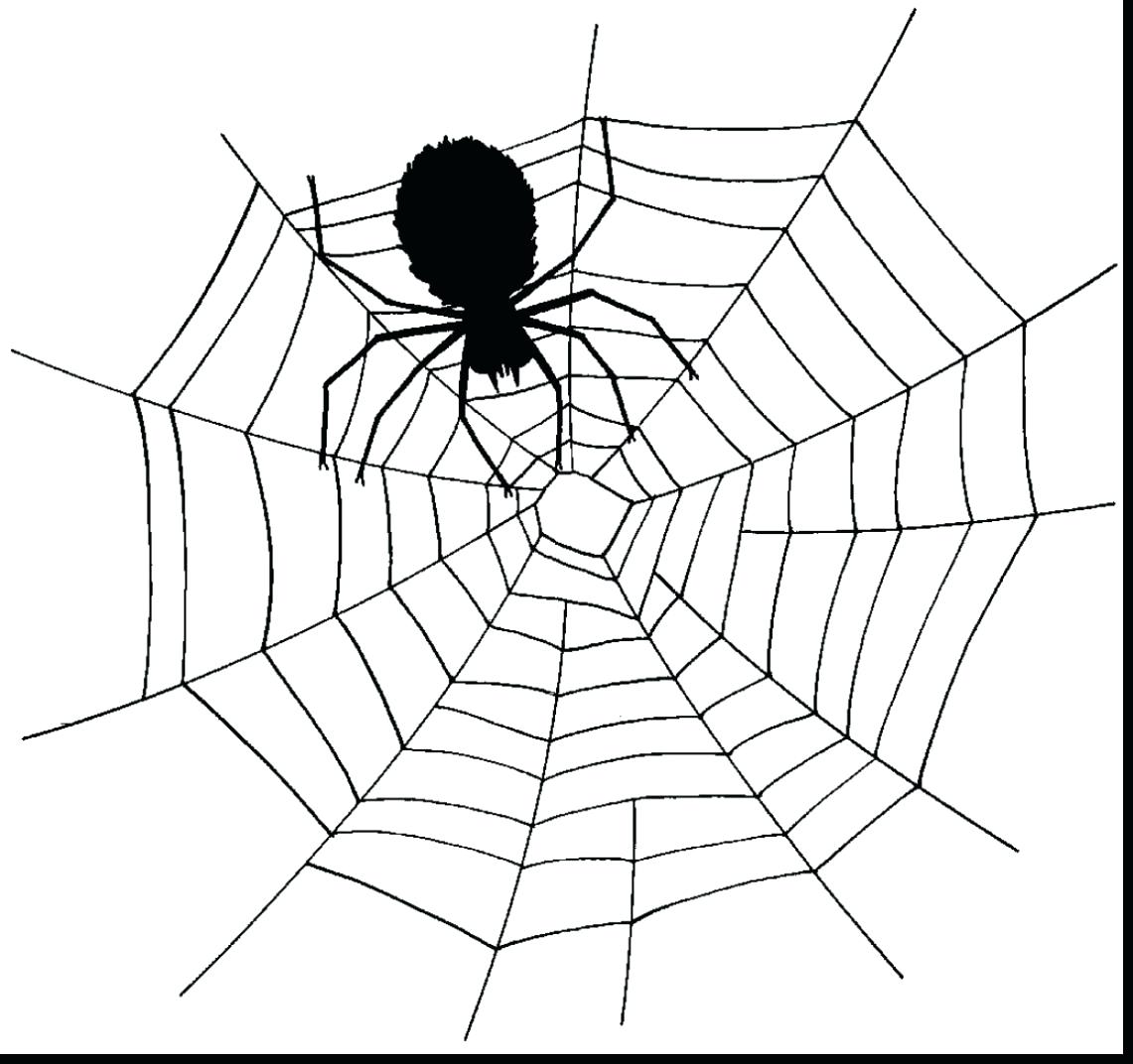 1141x1072 Our Big Black Spider Weaves A Scary Web For Creations Just Perfect