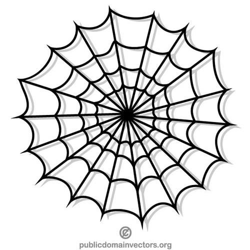 Spider Web Clipart Black And White | Free download on ClipArtMag