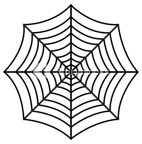 494x500 Spider Web Royalty Free Vectors