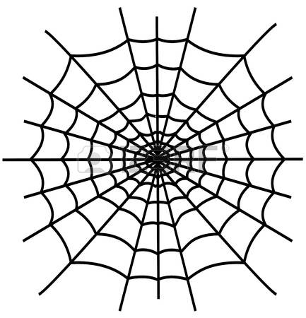 Spider Web Clipart Black And White | Free download on ClipArtMag