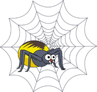 190x180 Free Spider Clipart Collection