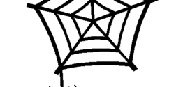 272x125 Cartoon Spider Web Free Download Clip Art Free Clip Art