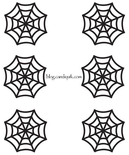 543x655 Easy Diy Halloween Cupcake Toppers Recipe Spider Webs