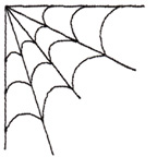 144x144 Spider Web Clipart Corner