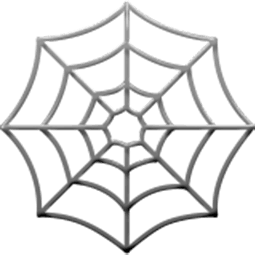 256x256 Spider Web Emoji For Facebook, Email Amp Sms Id  308 Emoji.co.uk