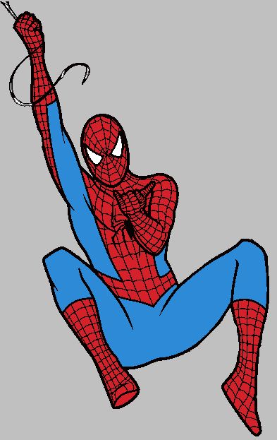 393x623 Spider Man Clipart
