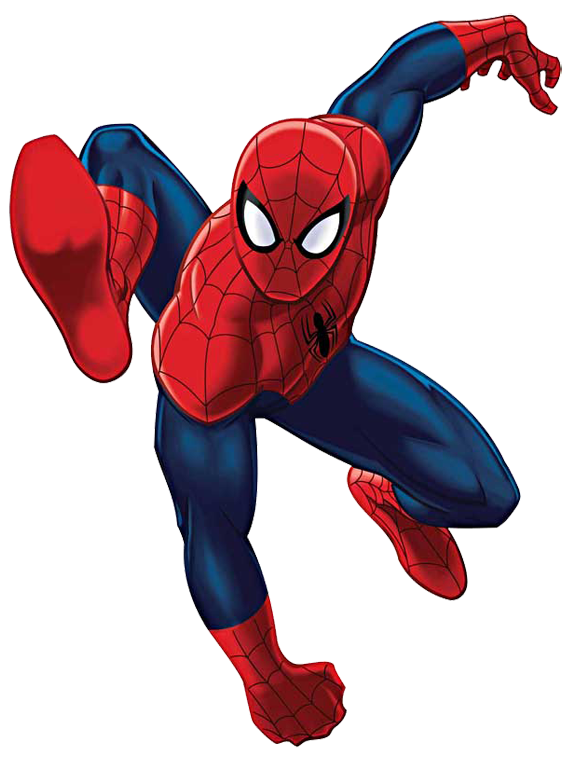 576x757 Spiderman Clip Art Jump Png Image