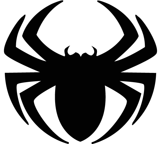 558x498 Spiderman Logo Clipart