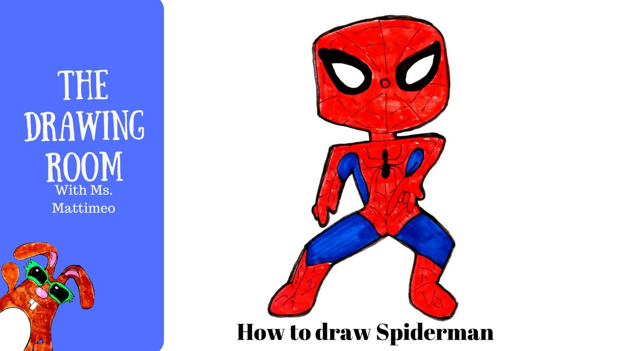 1280x720 How To Draw Spiderman