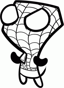 222x302 Spiderman Clipart Easy Draw