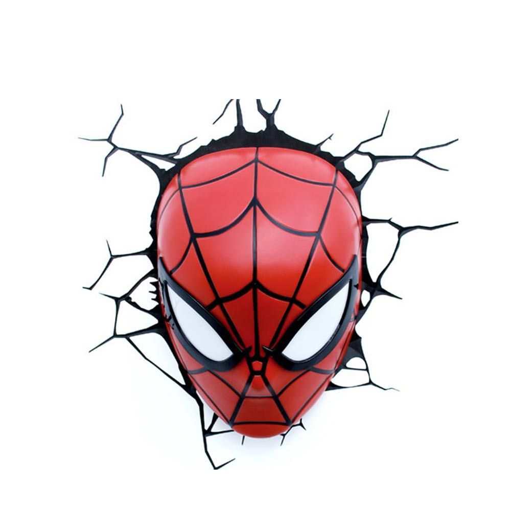 1000x1000 Spiderman Face 3d Deco Light