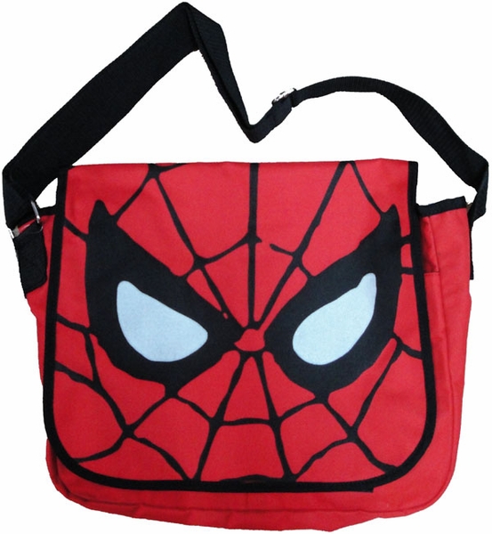 553x600 Spiderman Face Messenger Bag