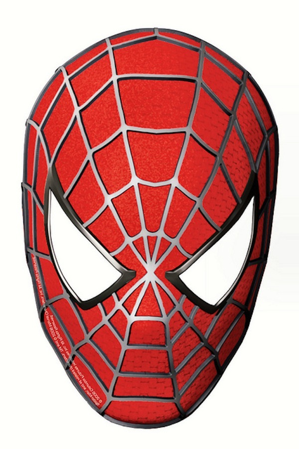 600x899 Masks Clipart Spiderman Mask