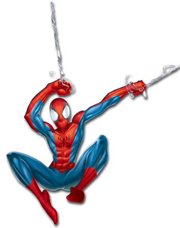 350x444 Spiderman Clipart Animated