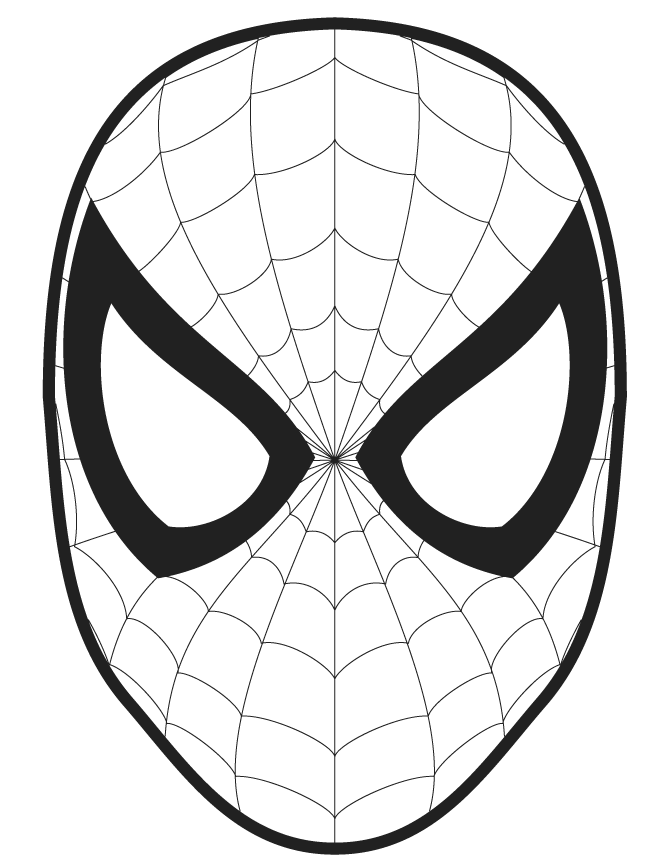 670x867 Spider Man Logo Clipart