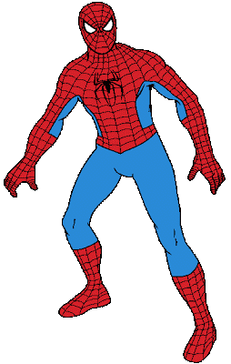 254x400 Spider Man Logo Clipart