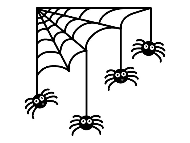 660x500 Spider Clipart Glitter
