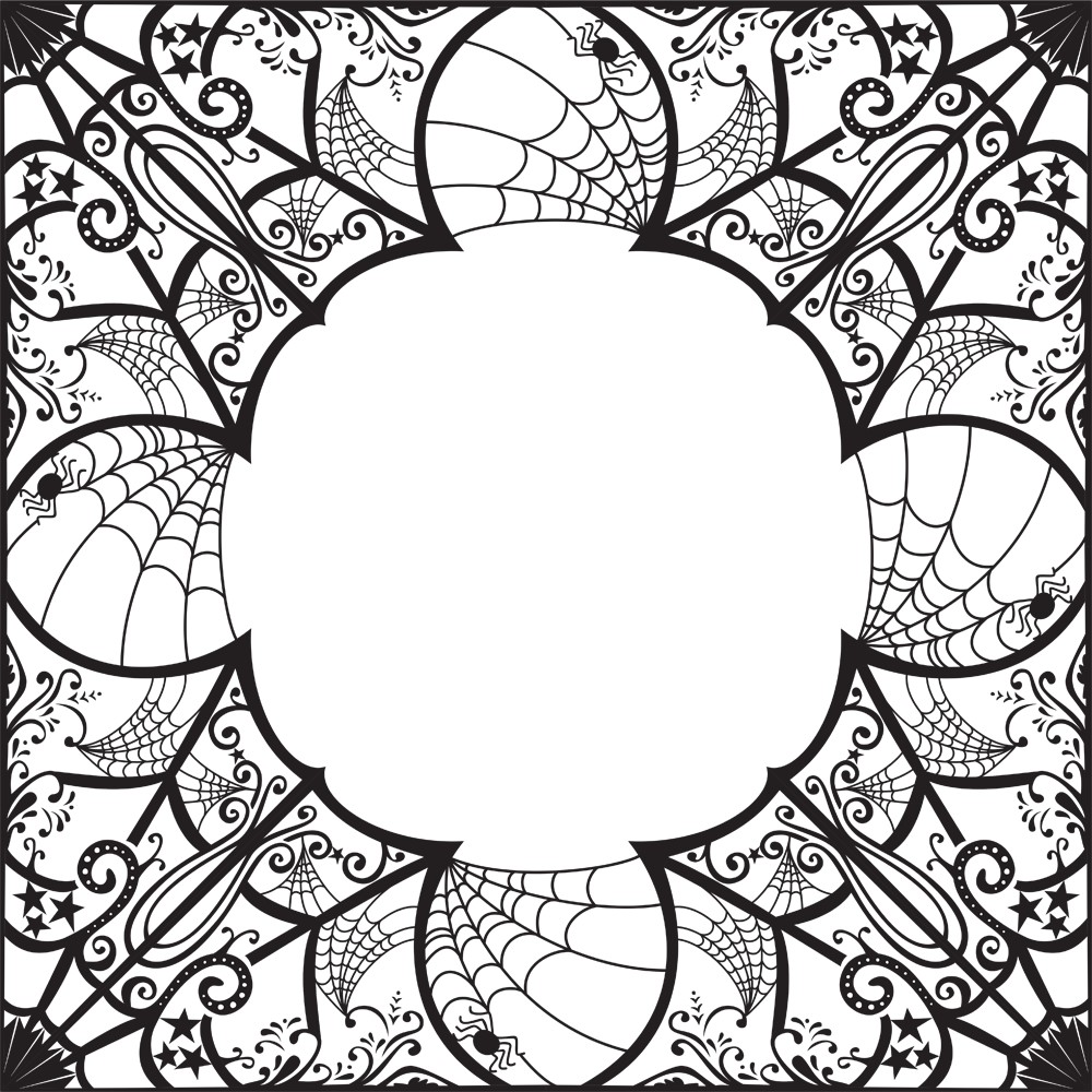 1000x1000 Shobhna Patel Spiderweb Border Illustration Designed For Lch