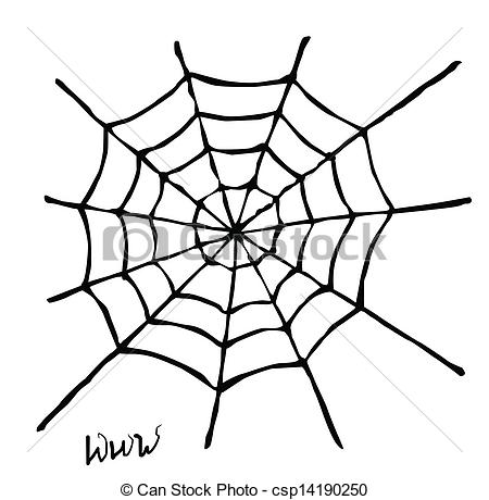 450x460 Spider Clipart Line Drawing