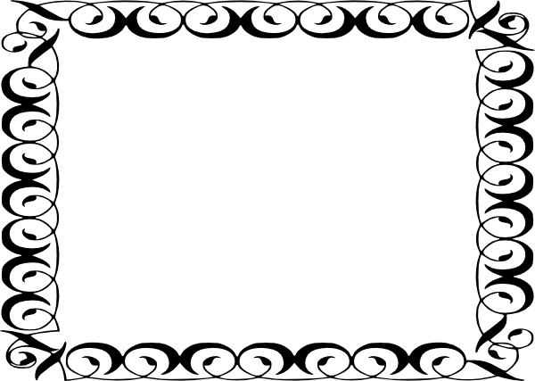 600x427 Web Clipart Border