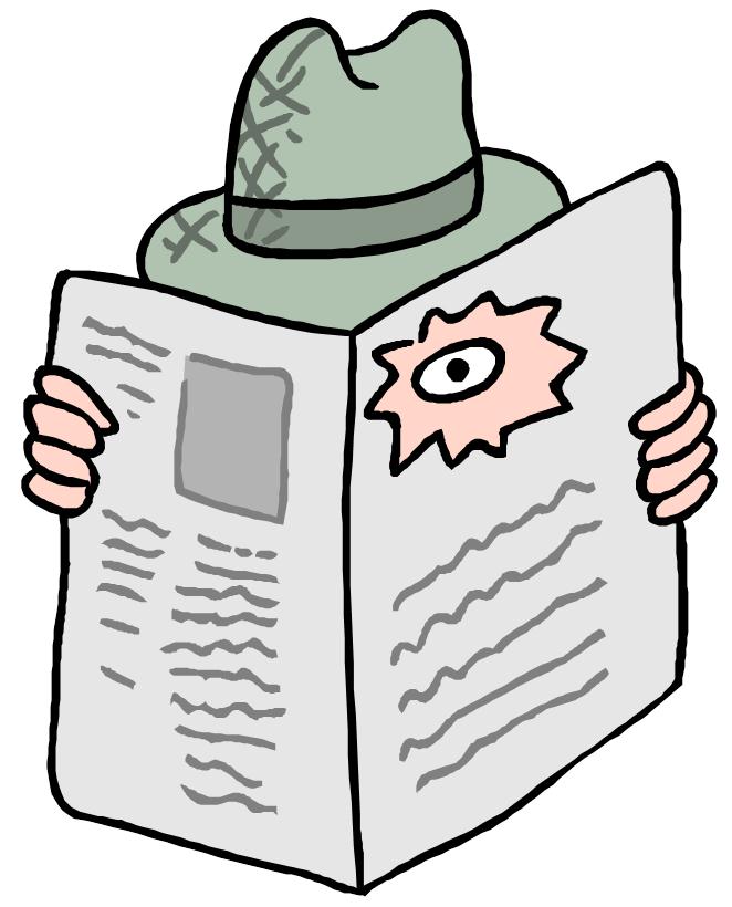 662x820 Spy Clipart