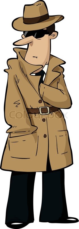 279x800 Spy Clipart