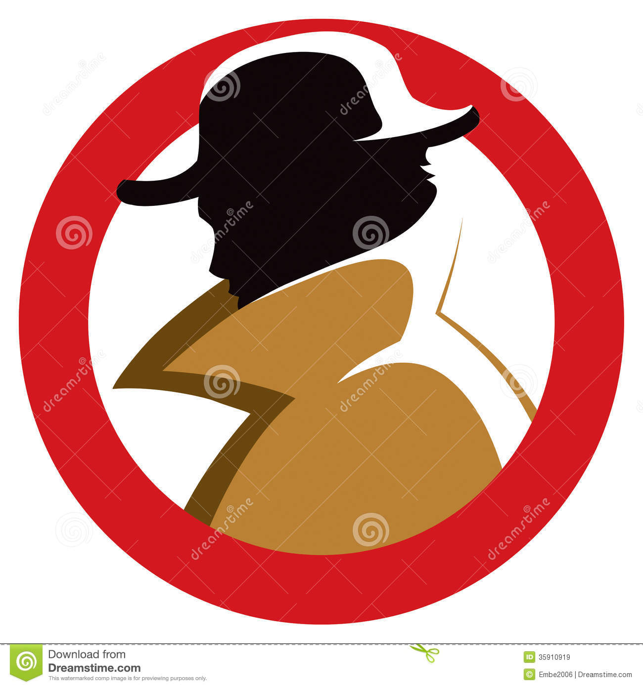 1300x1390 Spy Silhouette Clipart