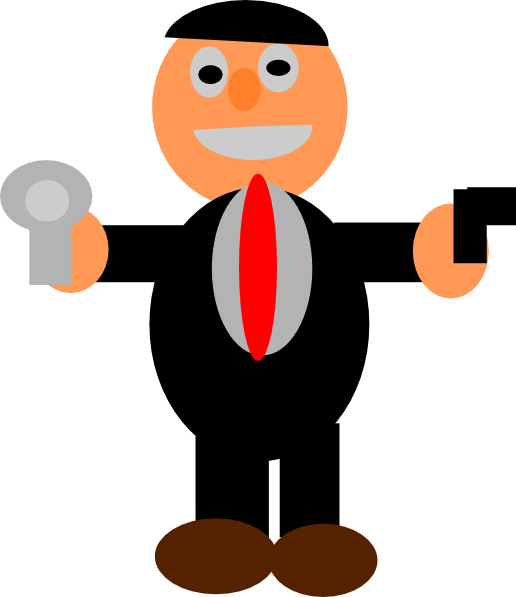 516x597 Cartoon Spy Clip Art