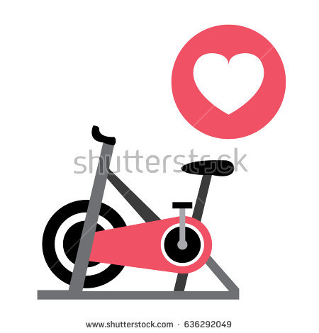 450x470 Bicycle Clipart Spin Bike