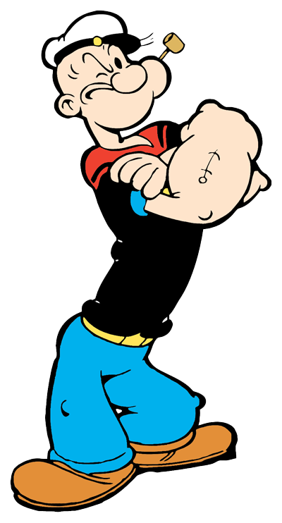 400x742 Popeye The Sailor Man Clip Art Images