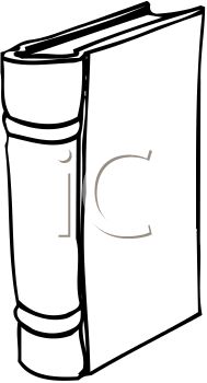 189x350 Spine Of A Book Clipart