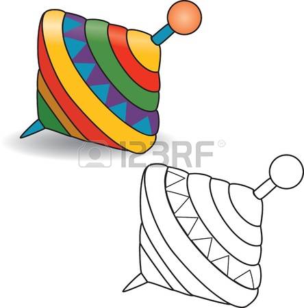 444x450 Color Spinning Clipart