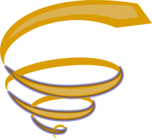 299x276 Growth Spiral Clip Art