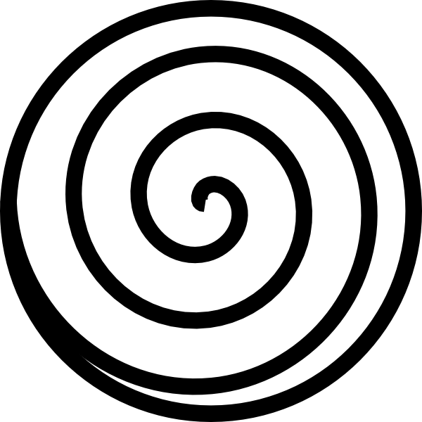 600x600 Spiral Clip Art