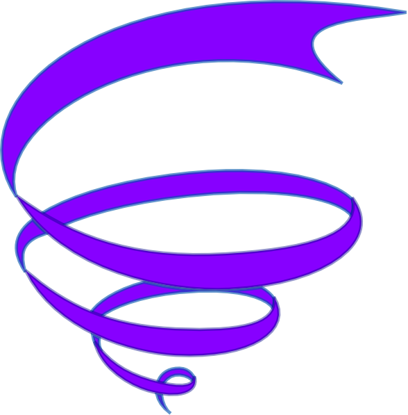 588x597 Spiral In Clockwise Clip Art