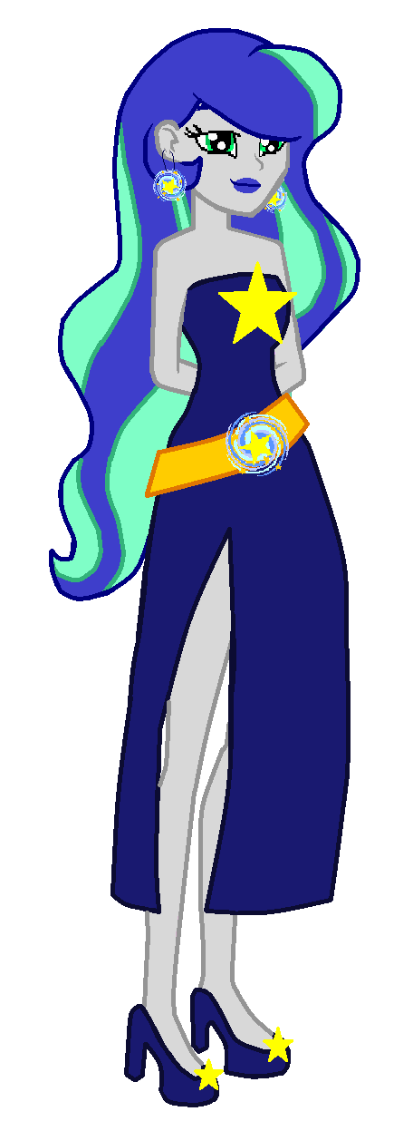 456x1236 Spiral Galaxy Equestria Girls (Point Commission) By