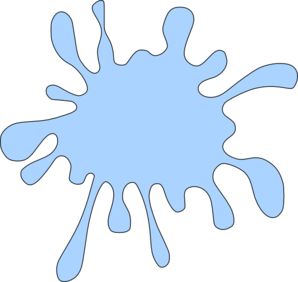 298x282 Blue Splash Clipart 1893762