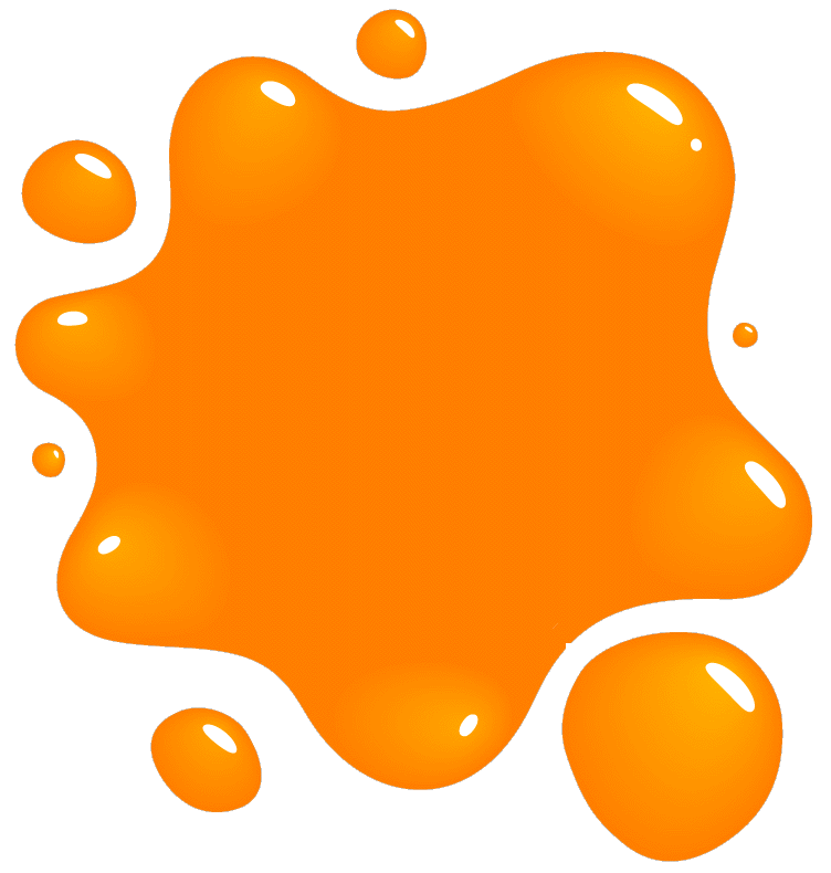752x790 Orange Clipart Splat