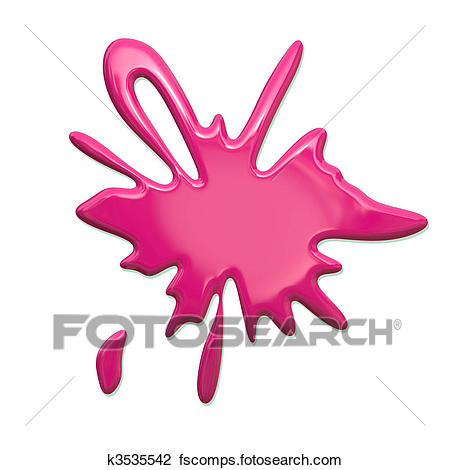 450x470 Clip Art Of Paint Splatter K3535542