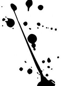 216x280 Ink Splatter Border Background Vector Background Free Vector Free