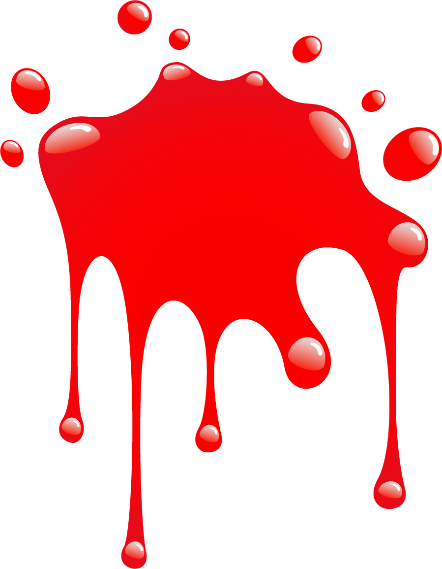 899x1155 Splash Clipart Red Color