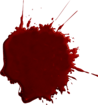 371x400 Blood Splatter Clipart