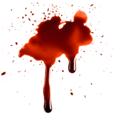 400x400 Blood Splatter Transparent Png