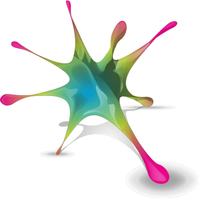 400x400 Orange Paint Splatter Transparent Png