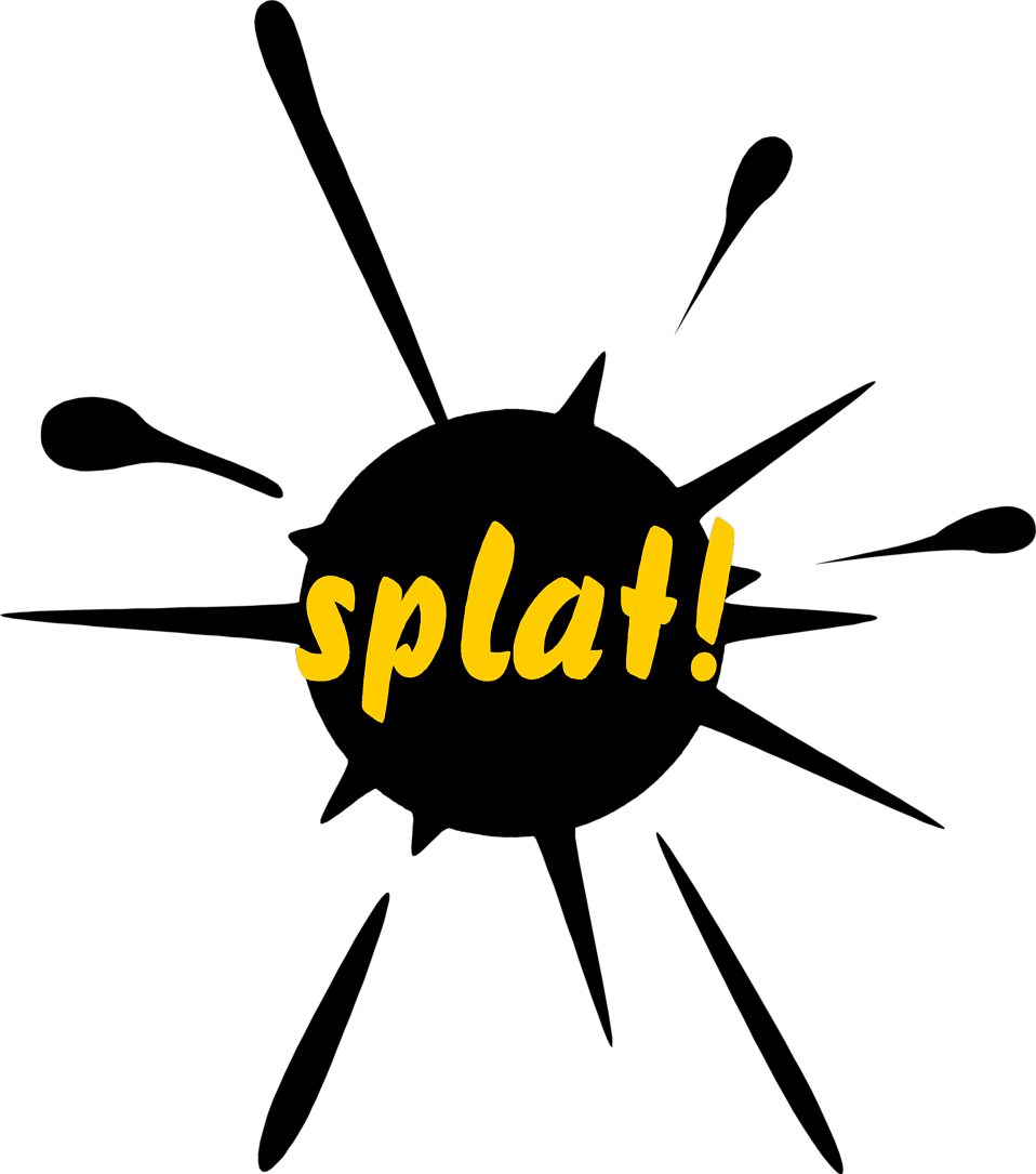 958x1085 Splat Free Stock Photo Illustration Of A Paint Splatter