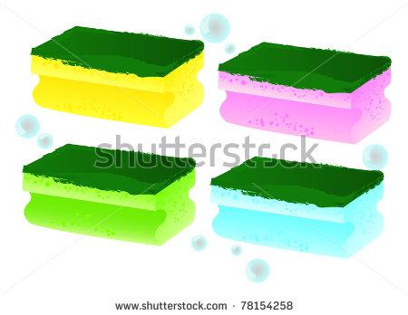 450x348 Foam Clipart Kitchen Sponge