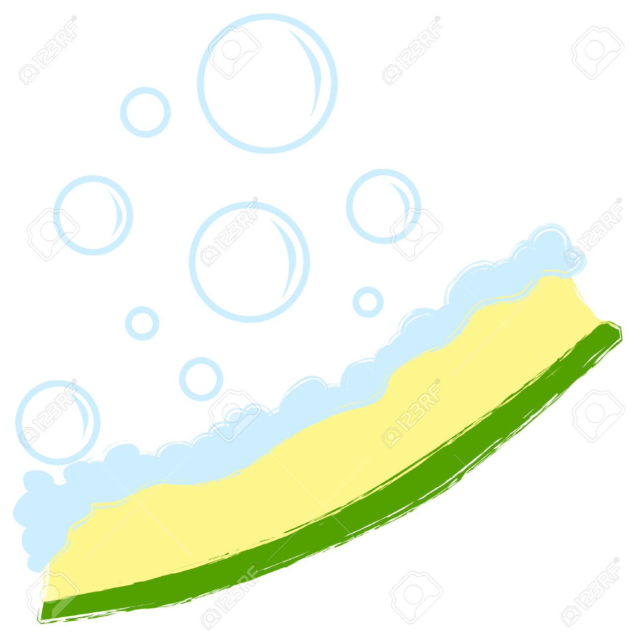 1294x1300 Soap Clipart Sponge