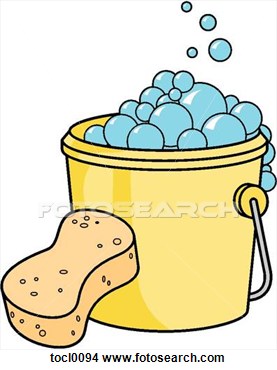 277x370 Sponge Clipart Soap Bucket