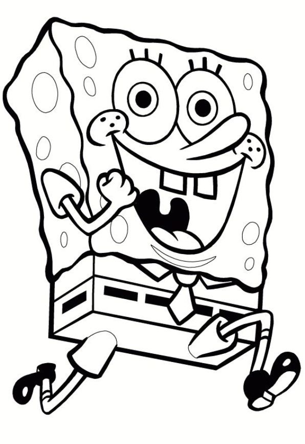 596x867 Kids N 39 Coloring Pages Of Spongebob Squarepants